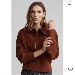 Varley Mentone Pullover Knit 1/2 Zip